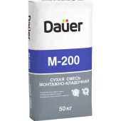 Смесь сухая монтажно-кладочная Dauer М-200 50 кг