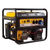 Генератор бензиновый PS 80 EA, 8.0 кВт, 230 В, 25 л, коннектор автоматики, электростартер Denzel Генератор бензиновый PS 80 EA, 8.0 кВт, 230 В, 25 л, коннектор автоматики, электростартер Denzel