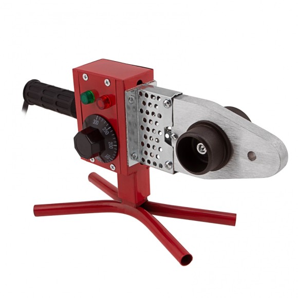 Аппарат для сварки пластиковых труб К W 800, 800 Вт, 300 °C, 20-25-32-40-50-63 мм, металлический кейс Kronwerk Аппарат для сварки пластиковых труб К W 800, 800 Вт, 300 °C, 20-25-32-40-50-63 мм, металлический кейс Kronwerk