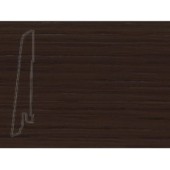 Плинтус шпонированный Педросс 80х16х2500 Дуб Кофе