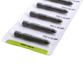 ON Набор бит, PZ2, 50мм, S2 (10 шт отрывные, блистер) ON Набор бит, PZ2, 50мм, S2 (10 шт отрывные, блистер)