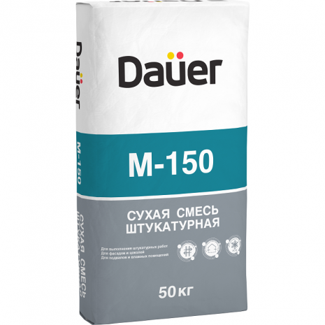 Смесь сухая штукатурная Dauer М-150 50 кг