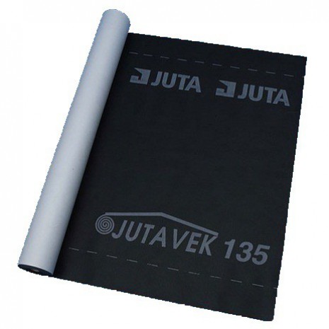 Мембрана ветрозащитная Juta Ютавек 135 супердиффузионная черная