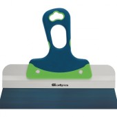 Шпатель фасадный, колоризованная пружинная сталь 65 г, 250 мм, двухкомпонентная ручка Сибртех Шпатель фасадный, колоризованная пружинная сталь 65 г, 250 мм, двухкомпонентная ручка Сибртех