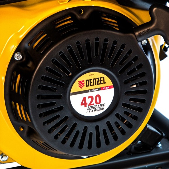 Генератор бензиновый PS 80 E-3, 6.6 кВт, 400 В, 25 л, электростартер Denzel
