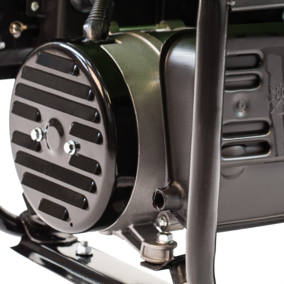 Генератор бензиновый БС-1200, 1 кВт, 230 В, четырехтактный, 5.5 л, ручной стартер Сибртех