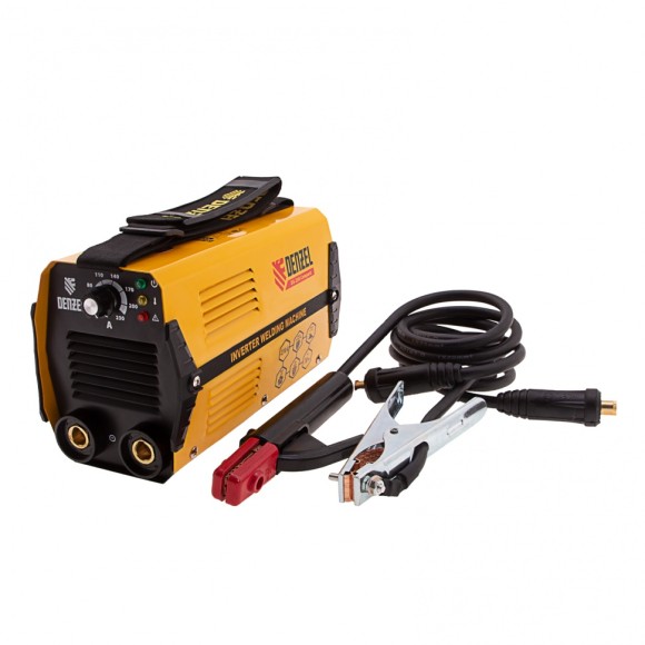 Аппарат инверторный дуговой сварки DS-180 Compact, 180 А, ПВ 70%, диаметр электрода 1.6-4 мм Denzel Аппарат инверторный дуговой сварки DS-180 Compact, 180 А, ПВ 70%, диаметр электрода 1.6-4 мм Denzel