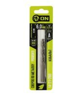 ON Сверло по металлу Р6М5К5 Кобальт, 6,0х93мм