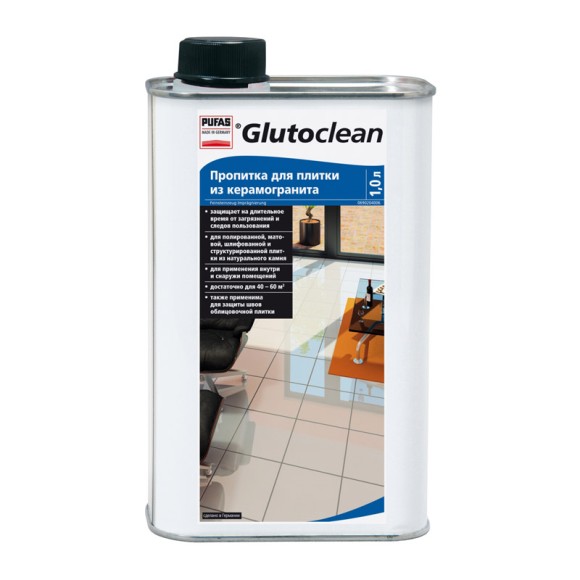 Пропитка для плитки из керамогранита PUFAS Glutoclean (1 л)