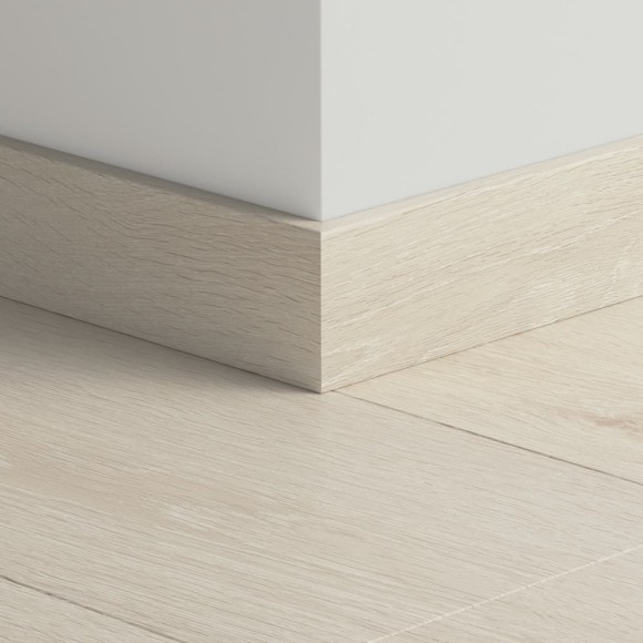 Плинтус ПВХ прямой для LVT Pergo PGVSK40079 Дуб светлый выбеленный 2400х12х58