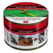 Лента герметизирующая Nicoband 3000х75 мм зеленая самоклеящаяся Лента герметизирующая Nicoband 3000х75 мм зеленая самоклеящаяся