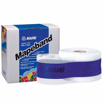Лента герметизирующая Mapei для углов и швов Mapeband 12 см. (10 м)