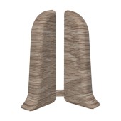 Заглушка Ideal Комфорт, дуб мокко, 55 мм (2 шт., левая и правая)