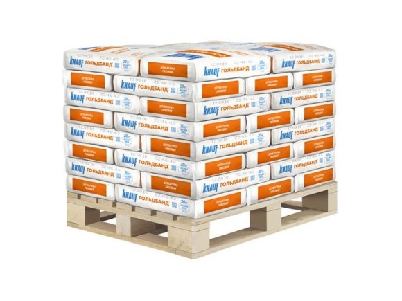 Штукатурка гипсовая Knauf Гольдбанд 30 кг