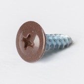 Саморез Yoko прессшайба шило 4,2х16 мм RAL 8017 шоколадно-коричневый Саморез Yoko прессшайба шило 4,2х16 мм RAL 8017 шоколадно-коричневый