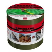 Лента герметизирующая Nicoband 3000х100 мм зеленая самоклеящаяся Лента герметизирующая Nicoband 3000х100 мм зеленая самоклеящаяся