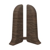 Заглушка Ideal Комфорт, каштан, 55 мм (50 шт., 25 лев., 25 прав.)