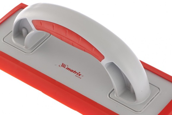 Терка пластмассовая для эпоксидной затирки, сменное резиновое покрытие, 250 x 95 мм, двухкомпонентная ручка Matrix Терка пластмассовая для эпоксидной затирки, сменное резиновое покрытие, 250 x 95 мм, двухкомпонентная ручка Matrix