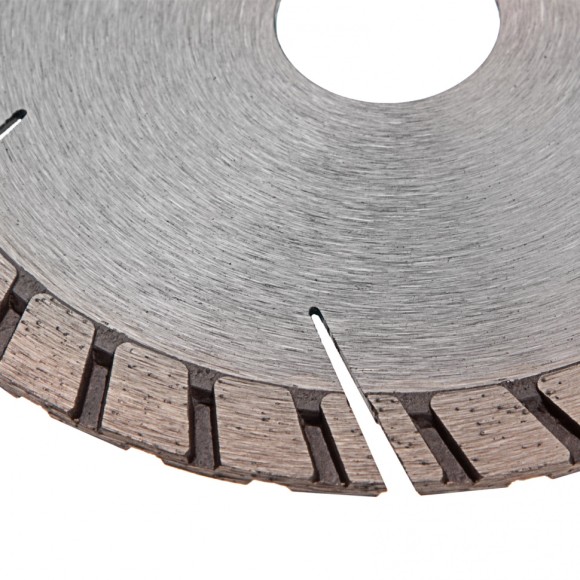 Диск алмазный, 115 х 22.2 мм, турбо-сегментный, сухая резка Gross Диск алмазный, 115 х 22.2 мм, турбо-сегментный, сухая резка Gross
