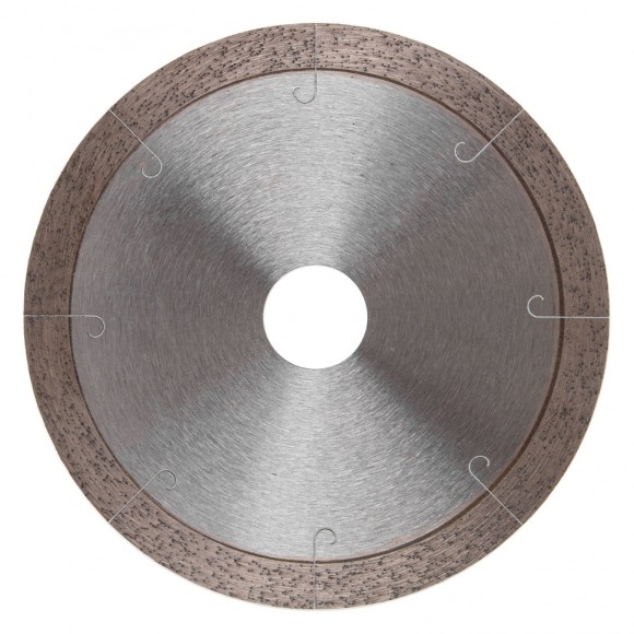 Диск алмазный, 125 х 22.2 мм, сплошной c лазерной перфорацией, мокрая резка Gross Диск алмазный, 125 х 22.2 мм, сплошной c лазерной перфорацией, мокрая резка Gross