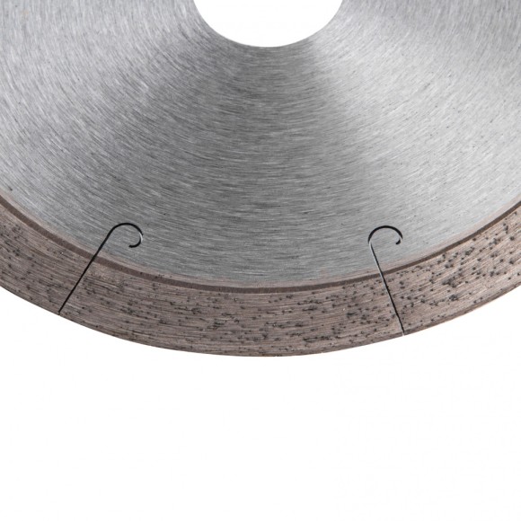 Диск алмазный, 125 х 22.2 мм, сплошной c лазерной перфорацией, мокрая резка Gross Диск алмазный, 125 х 22.2 мм, сплошной c лазерной перфорацией, мокрая резка Gross