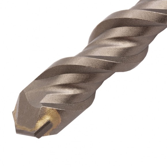 Бур по бетону, двойная спираль, три пылеотводящие кромки, 18 x 260 мм DENZEL
