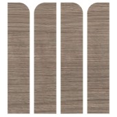 Торцевые стикеры для плинтуса HANNAHHOLZ S.81402.05 ( 4 штуки )