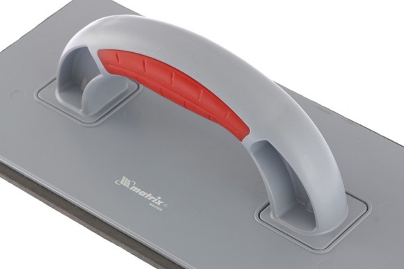 Терка пластмассовая, резиновое покрытие 4 мм, 270 x 130 мм, двухкомпонентная ручка Matrix Терка пластмассовая, резиновое покрытие 4 мм, 270 x 130 мм, двухкомпонентная ручка Matrix