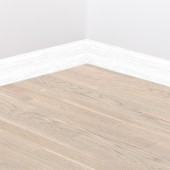 Плинтус шпонированный Tarkett SNOW WHITE 60x16x2400 Плинтус шпонированный Tarkett SNOW WHITE 60x16x2400