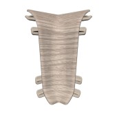 Угол внутренний Ideal Комфорт, дуб снежный, 55 мм (2 шт.)