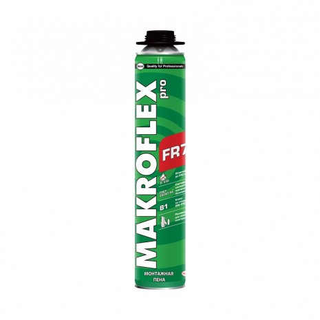 Пена монтажная проф. Makroflex Pro FR противопожарная, 0,75 л