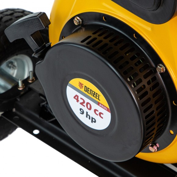 Генератор дизельный DD6300Е, 5.0 кВт, 220 В/50 Гц, 15 л, электростартер Denzel