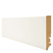 Плинтус МДФ под покраску HANNAHHOLZ AW 60401 белый 2400х60х16 мм