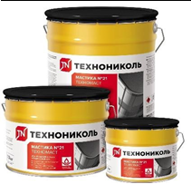 Мастика битумная Технониколь №21 ТехноМаст 10 кг