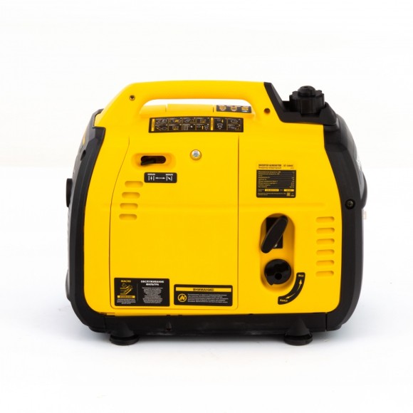 Генератор инверторный GT-1200iS, 1.2 кВт, 230 В, бак 2.4 л, закрытый корпус, ручной старт Denzel
