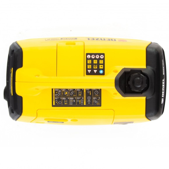 Генератор инверторный GT-2200iS, 2.2 кВт, 230 В, бак 4 л, закрытый корпус, ручной старт Denzel