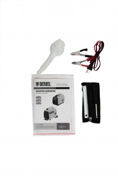 Генератор инверторный GT-2200iS, 2.2 кВт, 230 В, бак 4 л, закрытый корпус, ручной старт Denzel