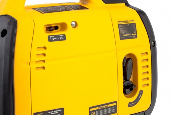 Генератор инверторный GT-2200iS, 2.2 кВт, 230 В, бак 4 л, закрытый корпус, ручной старт Denzel