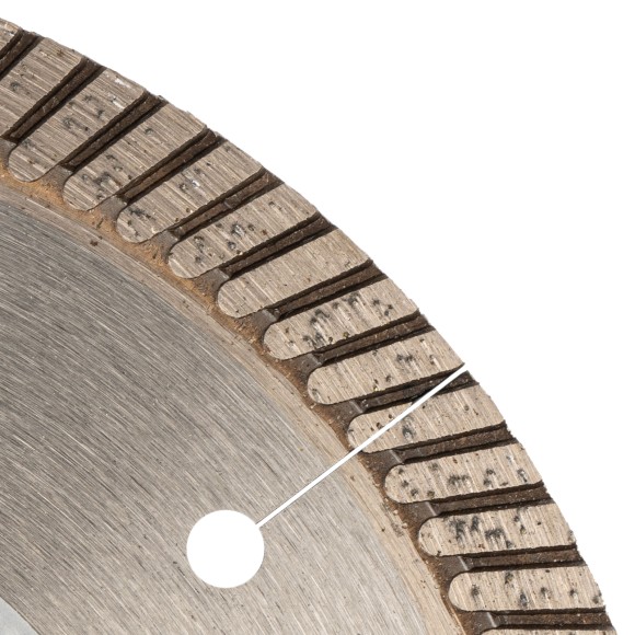 Диск алмазный, 150 х 22.2 мм, турбо с лазерной перфорацией, сухая резка Gross Диск алмазный, 150 х 22.2 мм, турбо с лазерной перфорацией, сухая резка Gross