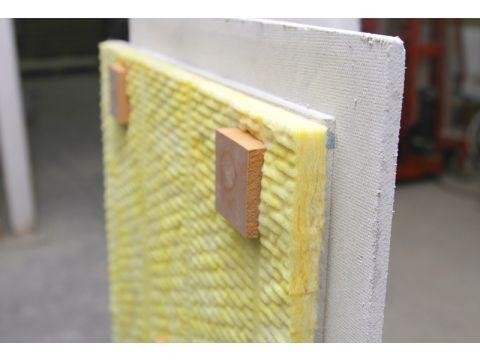 Сэндвич-панель звукоизоляционная ЗИПС-ПОЛ Вектор 1200х600х50 мм