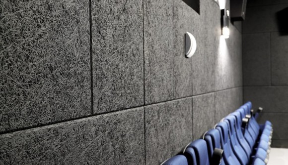 Панель акустическая "Фиброплан" f1,5 600х600х15мм К5 (фаска неокрашенная, цемент белый)