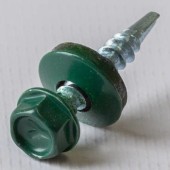 Саморез кровельный 4,8х29 RAL 6005 зеленый KRcwZD Yoko Саморез кровельный 4,8х29 RAL 6005 зеленый KRcwZD Yoko