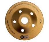 ON Чашка алмазная зачистная TURBO 125 мм ON Чашка алмазная зачистная TURBO 125 мм