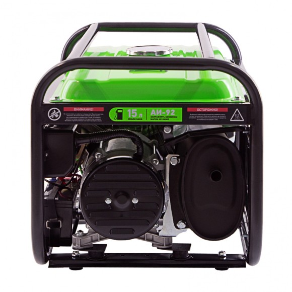 Генератор бензиновый БС-3500Э, 3.2 кВт, 230В, 4-х тактный, 15 л, электростартер Сибртех