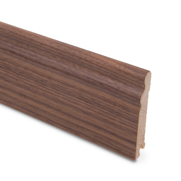 Плинтус шпонированный Lab Arte Walnut 95х15х2500