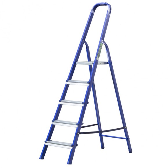 Стремянка, 5 ступеней, стальная, Россия, Сибртех Стремянка, 5 ступеней, стальная, Россия, Сибртех
