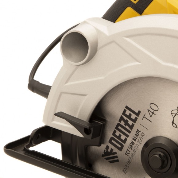 Пила циркулярная CS-210, 1800 Вт, 210 мм Denzel