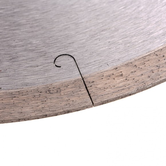 Диск алмазный, 230 х 22.2 мм, сплошной c лазерной перфорацией, мокрая резка Gross Диск алмазный, 230 х 22.2 мм, сплошной c лазерной перфорацией, мокрая резка Gross