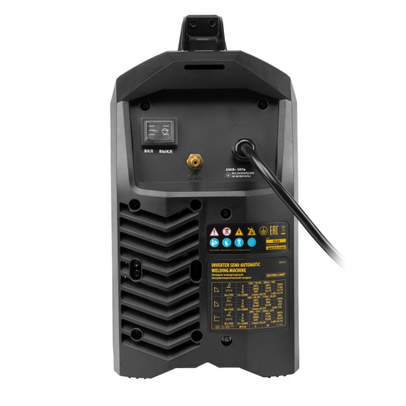 Аппарат инвертор. полуавтомат. сварки MultiMIG-200DP Synergy Double Pulse, 200 А, ПВ 80%// Denzel Аппарат инвертор. полуавтомат. сварки MultiMIG-200DP Synergy Double Pulse, 200 А, ПВ 80%// Denzel