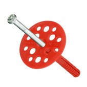 Дюбель-гвоздь для изоляции 10х90 мм (50 шт) с металлическим гвоздем Дюбель-гвоздь для изоляции 10х90 мм (50 шт) с металлическим гвоздем